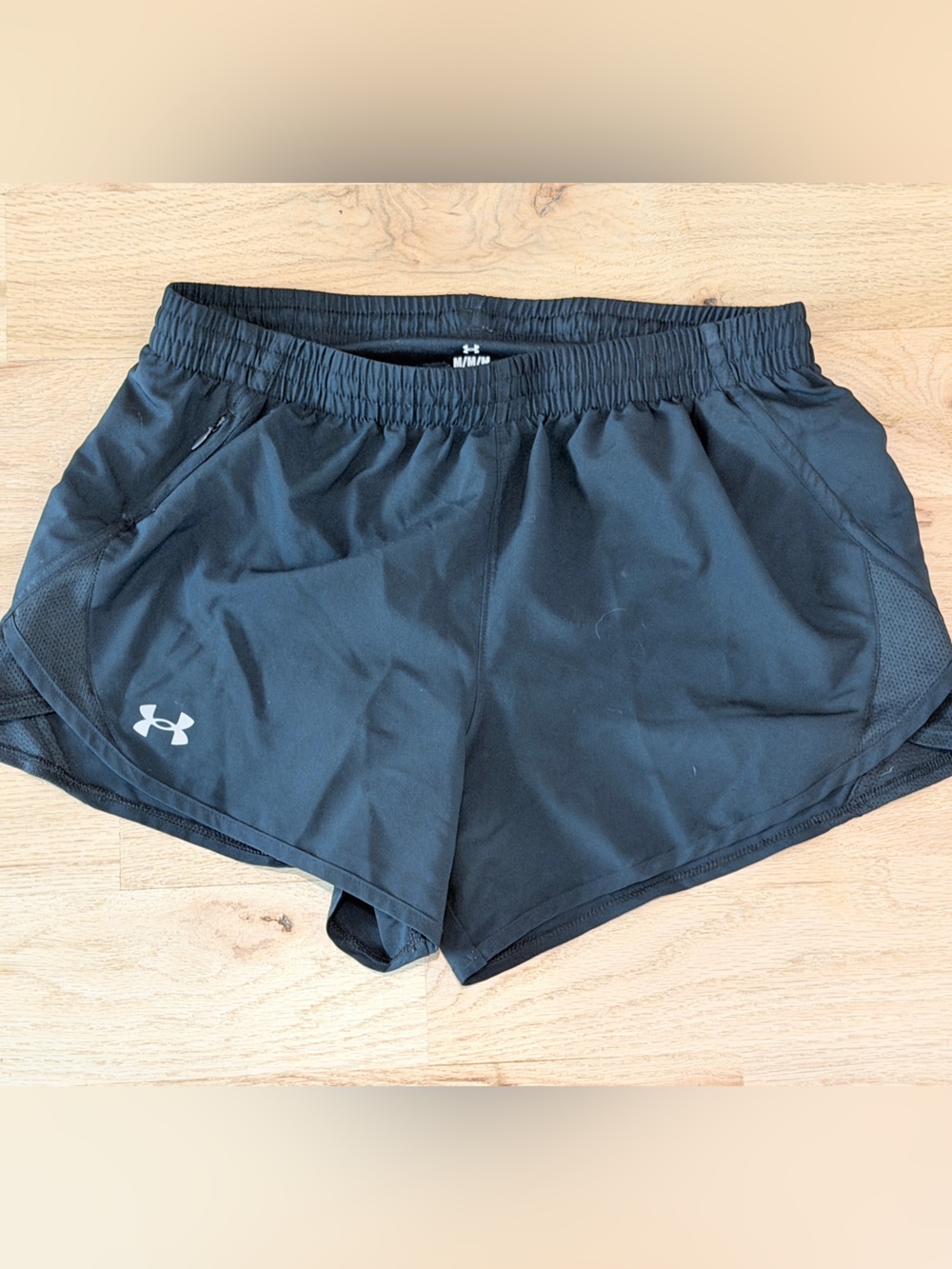 Under Armour Black Performance Running Shorts
